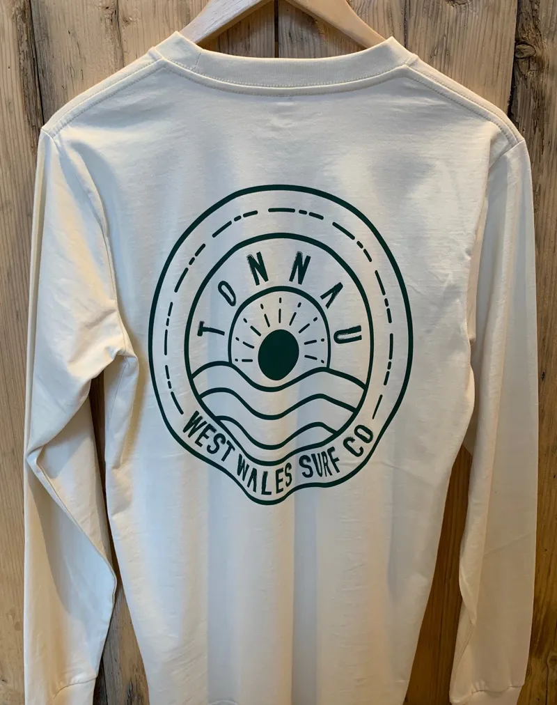 Tonnau Sunset Long Sleeve Tee - Ecru-1
