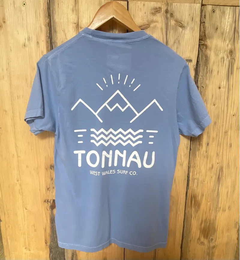 Tonnau Denim Blue Organic Explorer Tee