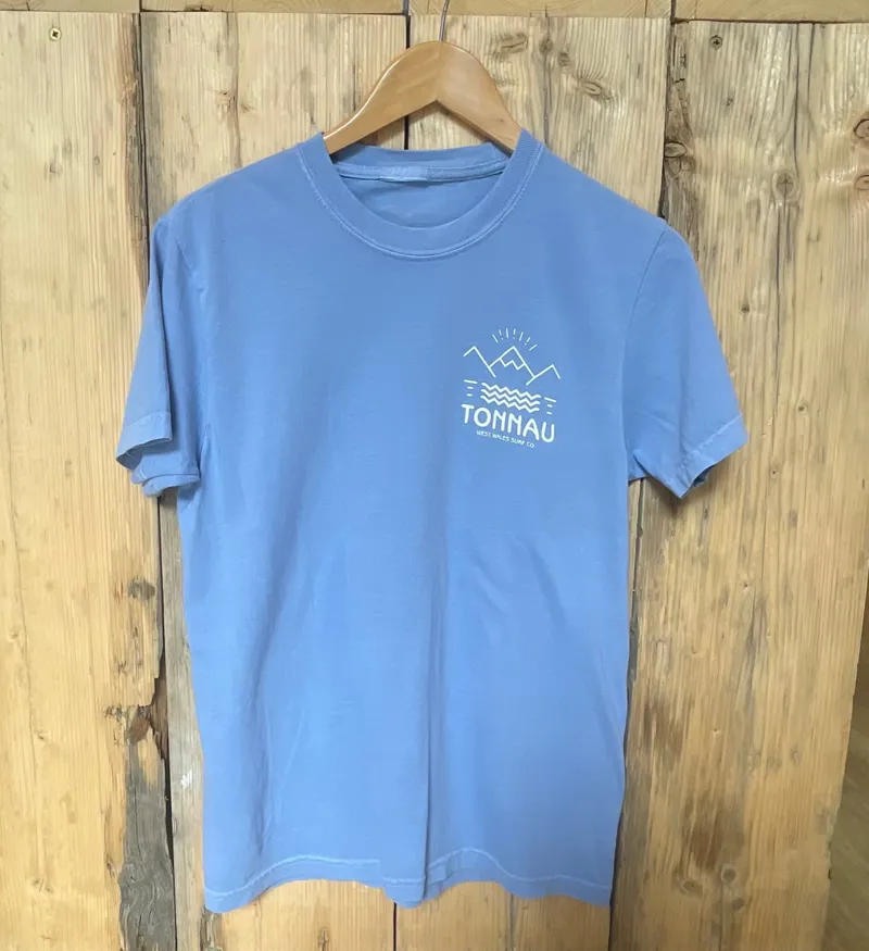 Tonnau Denim Blue Organic Explorer Tee-1
