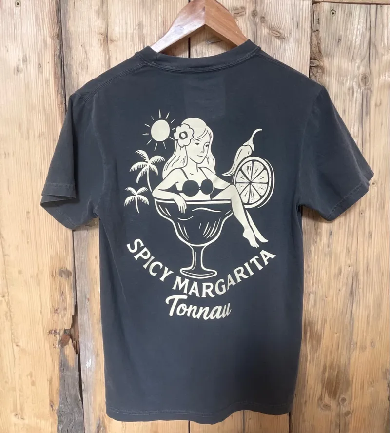Tonnau Margarita Tee in Pepper/Charcoal