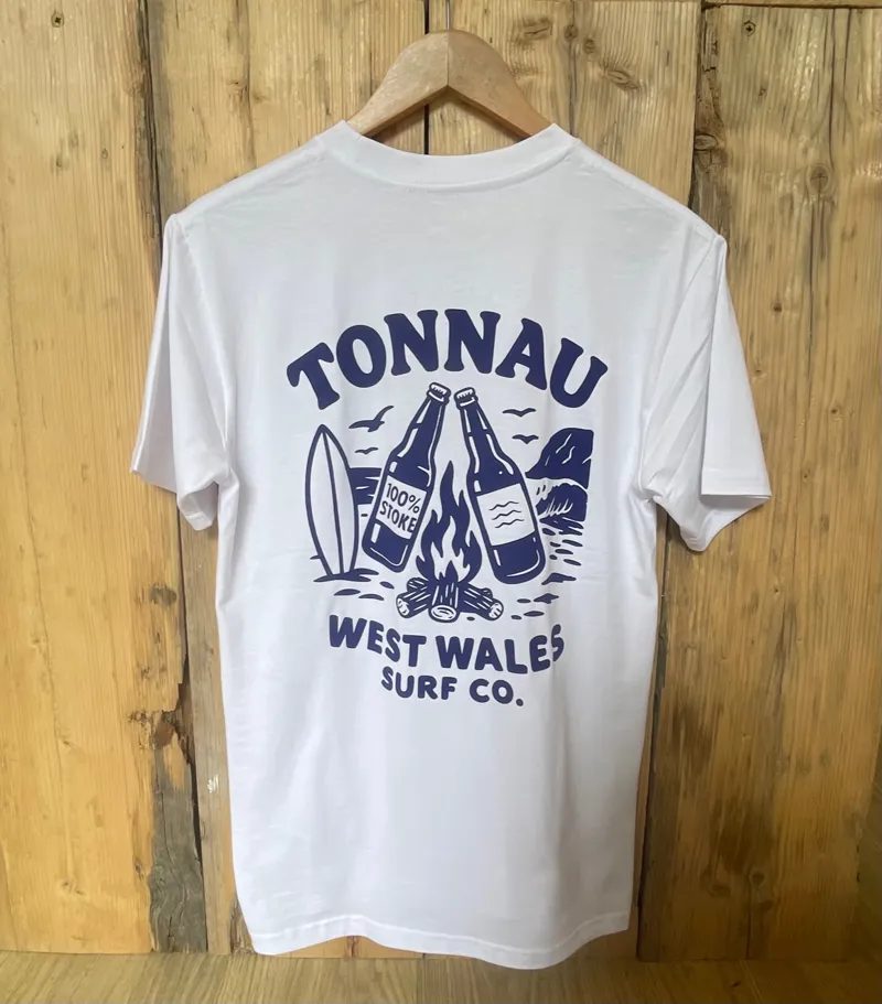 Tonnau 100% Stoke Tee White