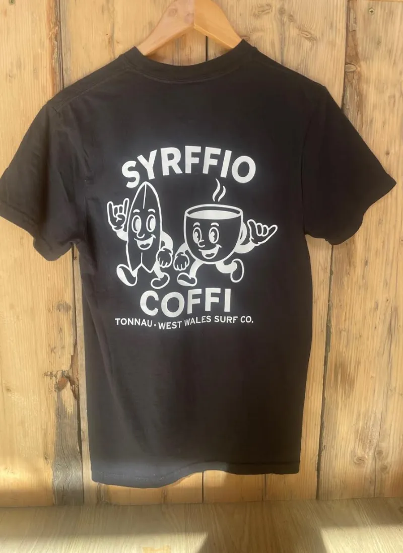 Tonnau Coffi t-shirt in Black