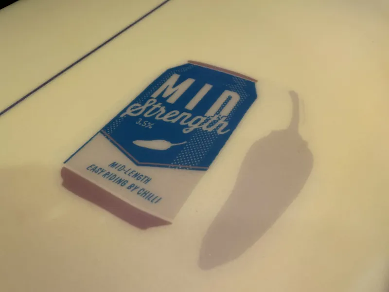 Chilli Mid Strength 7'0 - Pastel Yellow - FCS II-3