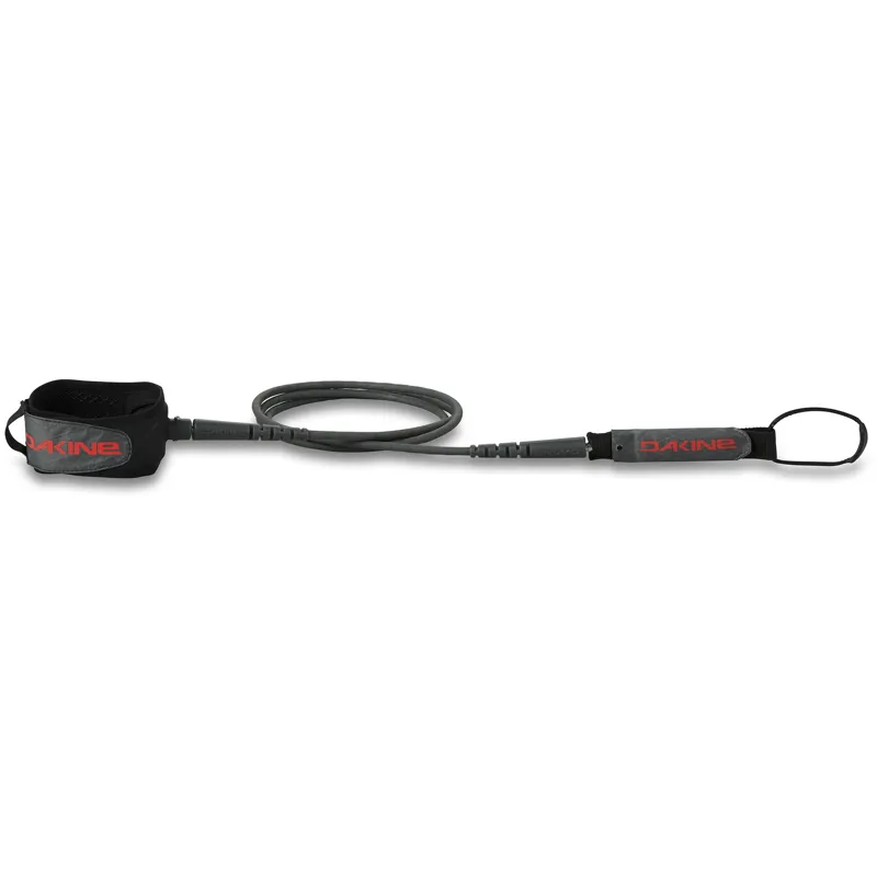 Dakine Kaimana Pro Comp Leash  6ft x 3/16 in Shadow Grey