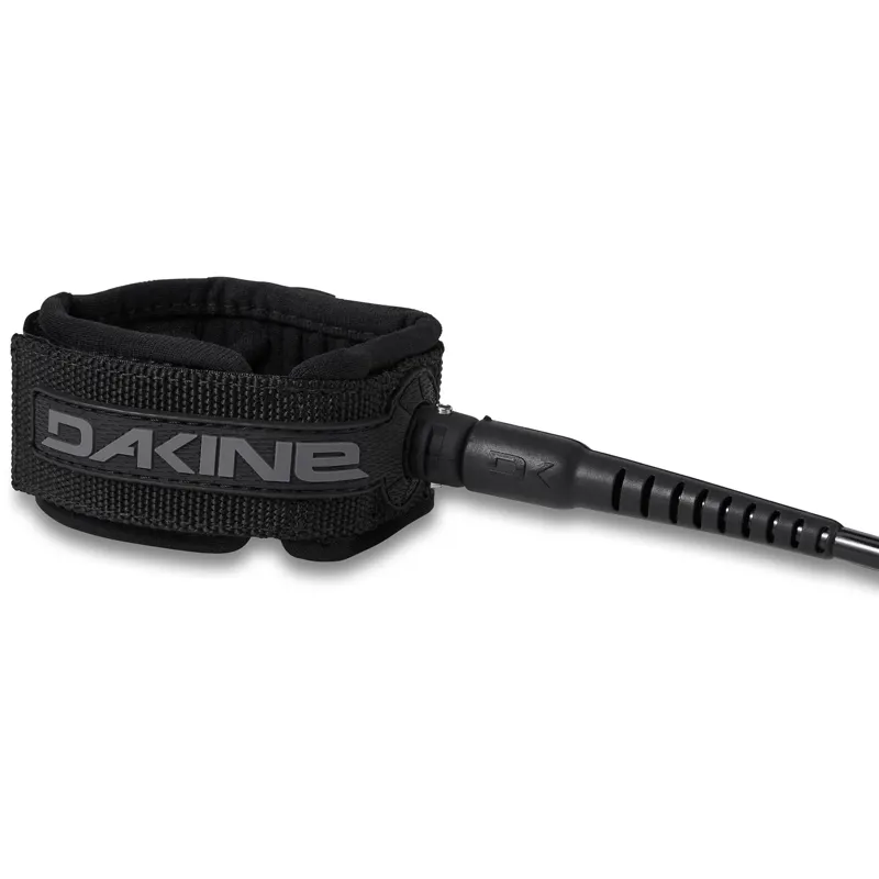 Dakine Kainui Team 8ft x 1/4 Leash in Irons Black-1