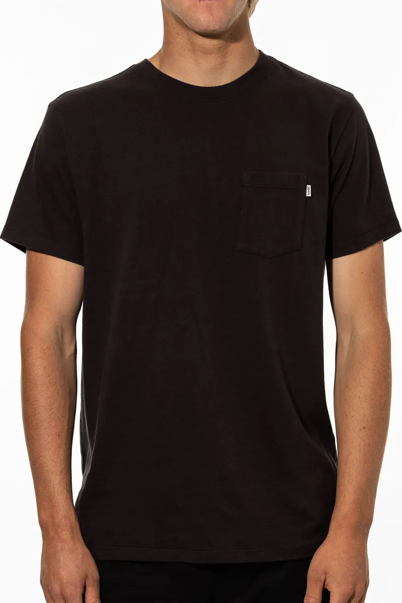 Katin Base Tee in Black Wash-2