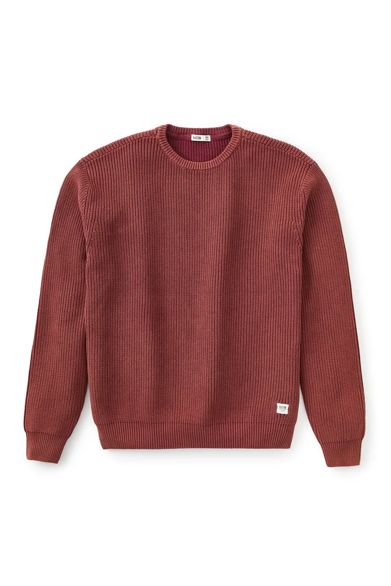 Katin Swell Sweater in Maroon-1