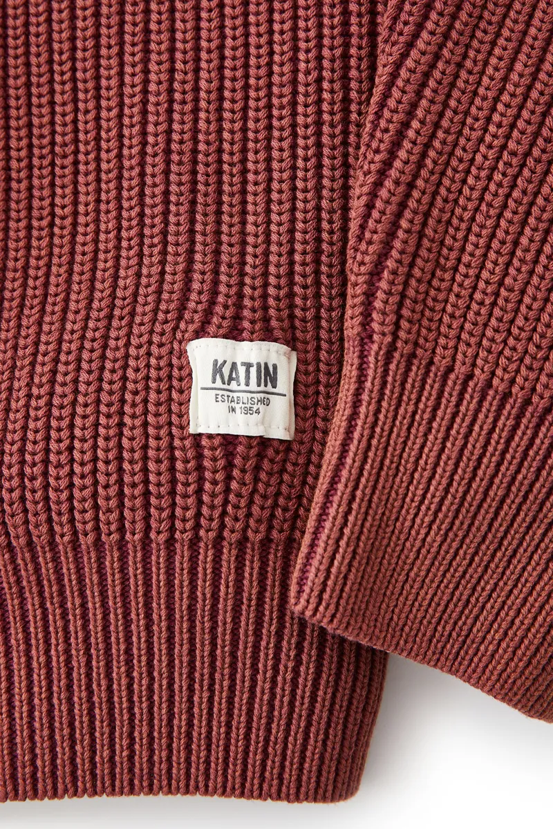 Katin Swell Sweater in Maroon-4