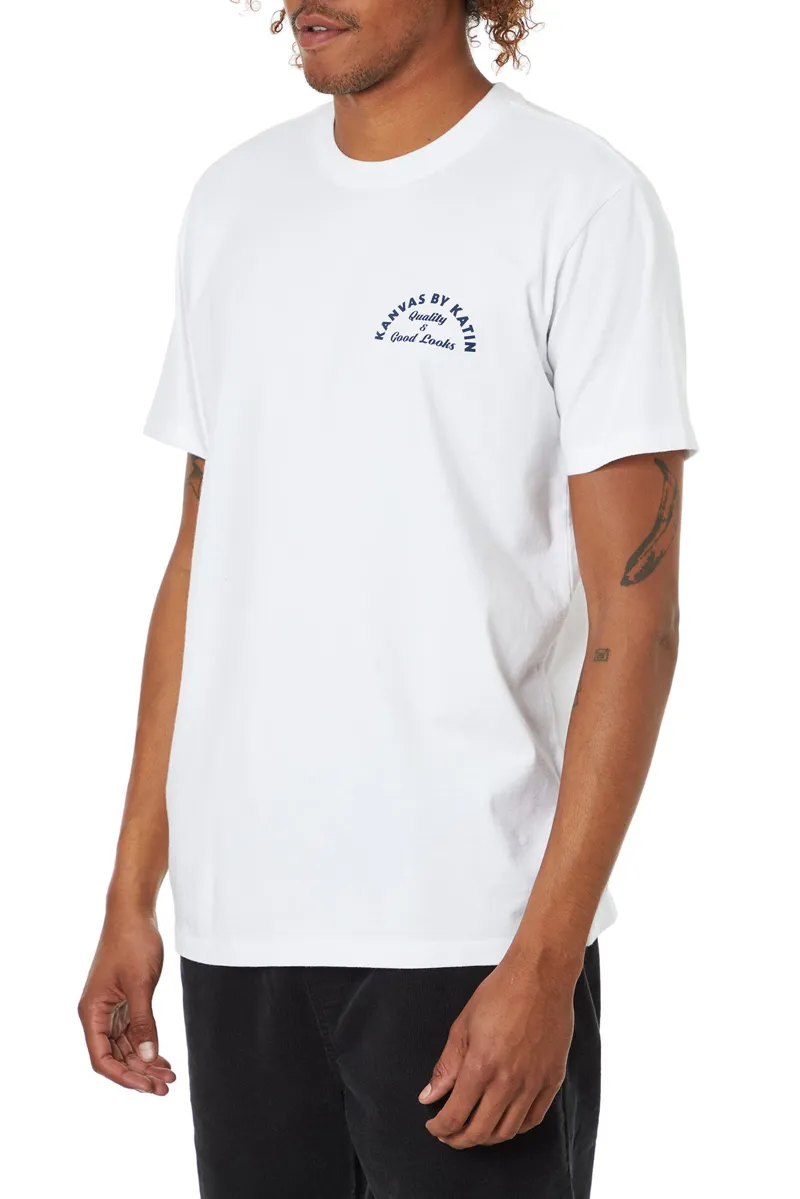 Katin Heritage Tee in White-2