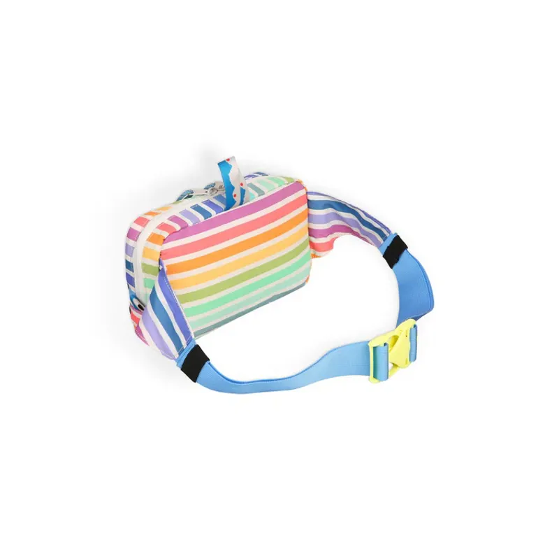 Kavu Cattle Point Belt Bag Rainbow Stripe-1