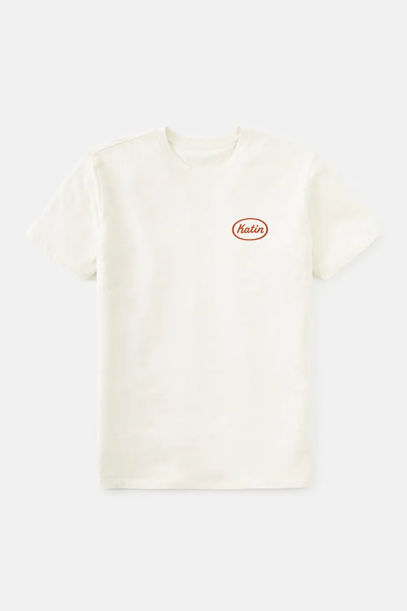 Katin Built Tee Vintage White-3