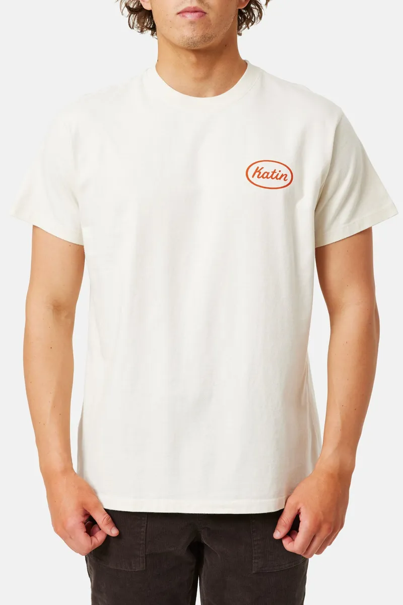 Katin Built Tee Vintage White-1