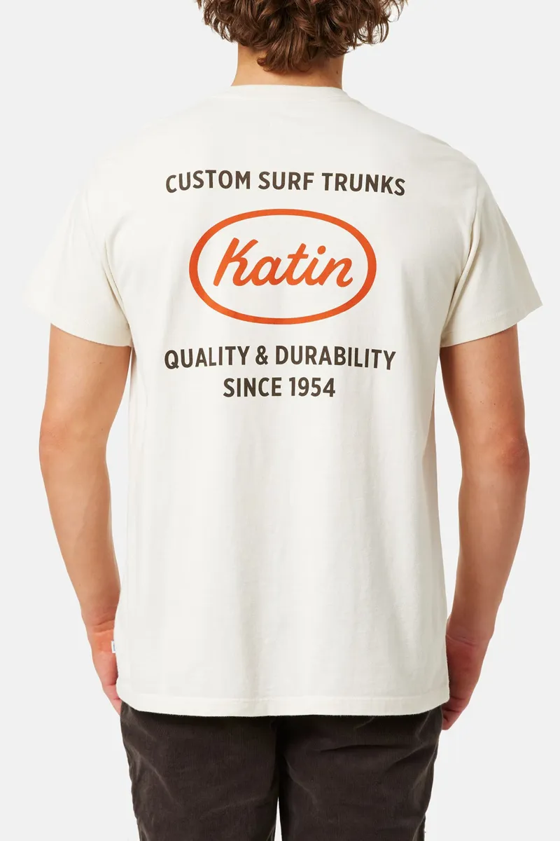 Katin Built Tee Vintage White