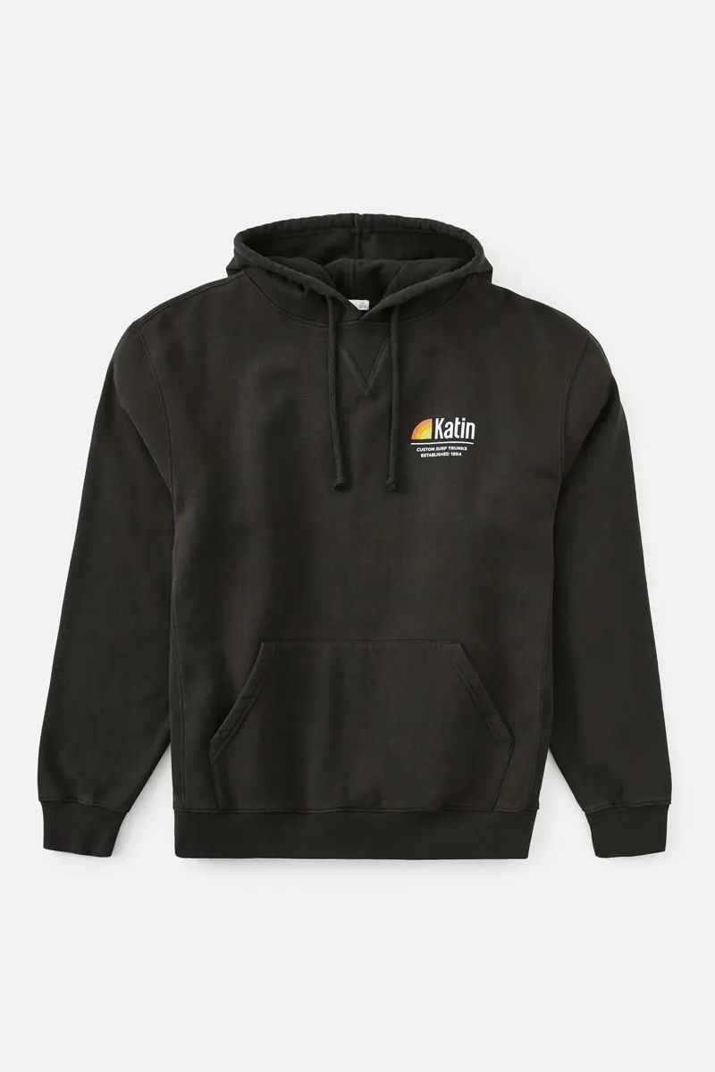 Katin Country Hoodie In Black Wash-4