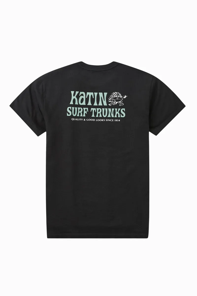 Katin Dash Tee Black Wash-3