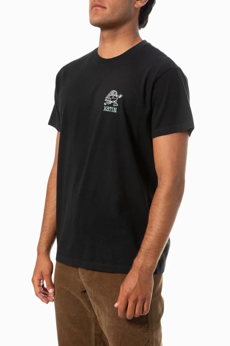 Katin Dash Tee Black Wash-1