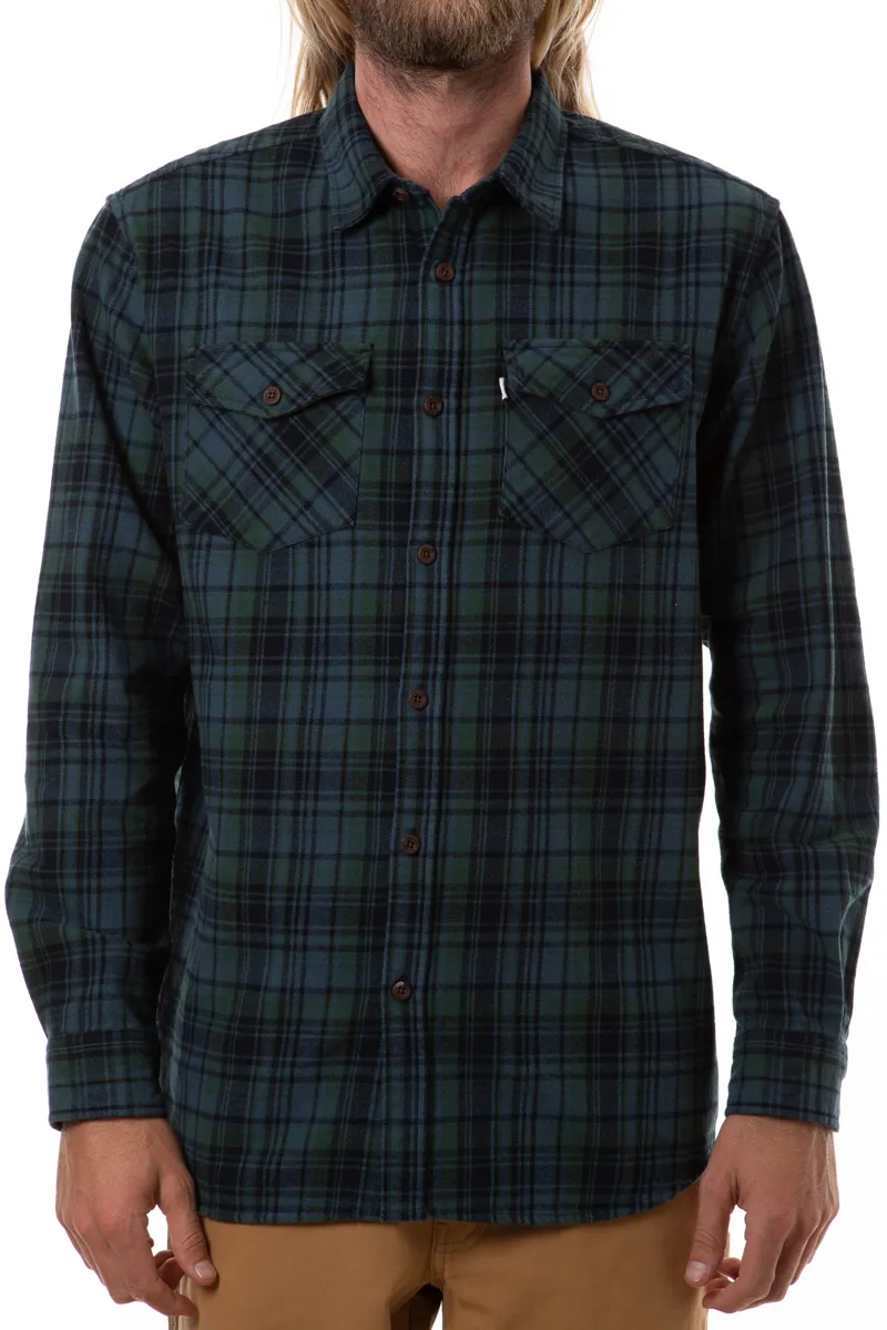 Katin Fred Flannel Baltic Blue Shirt 2020