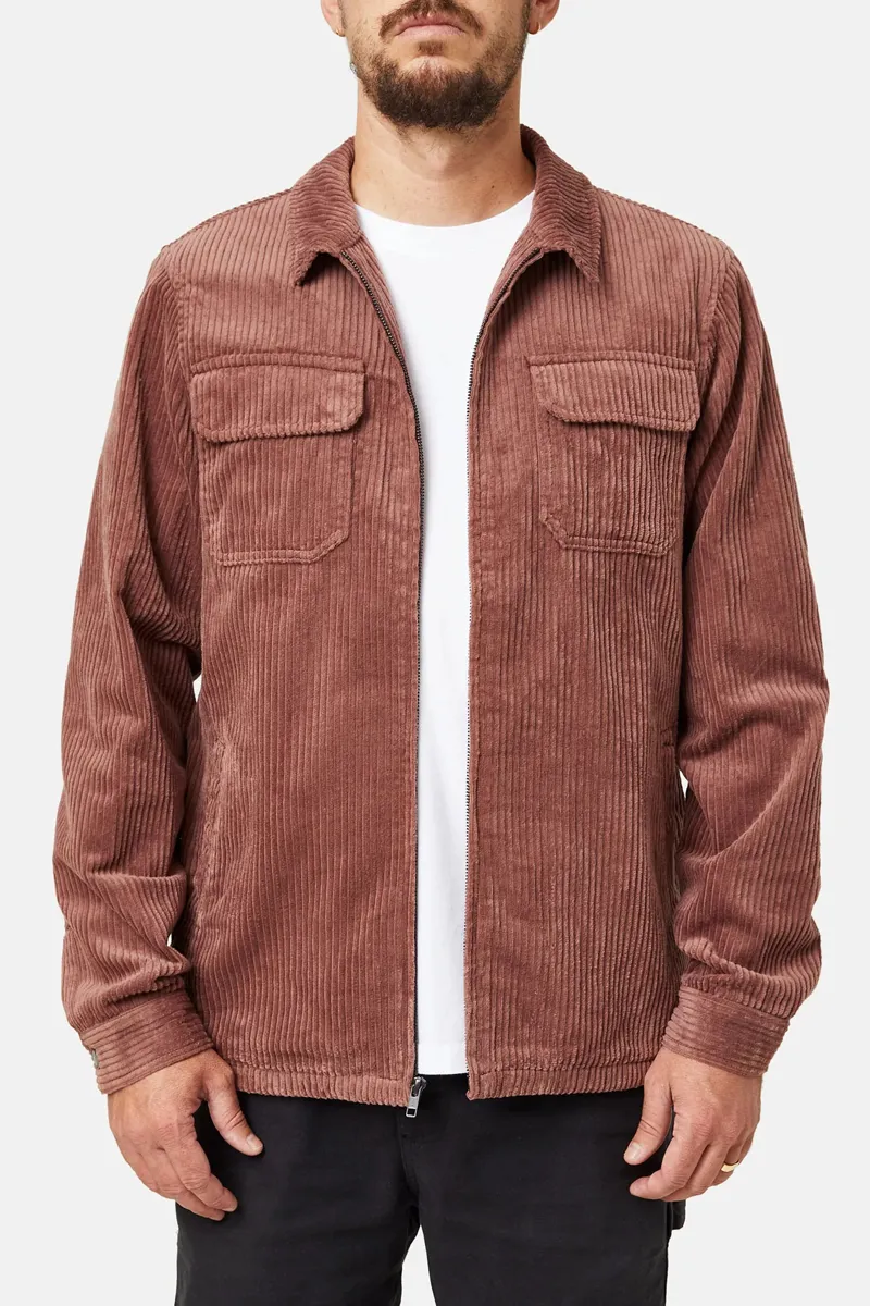 Katin Kane Jacket in Dark Clay