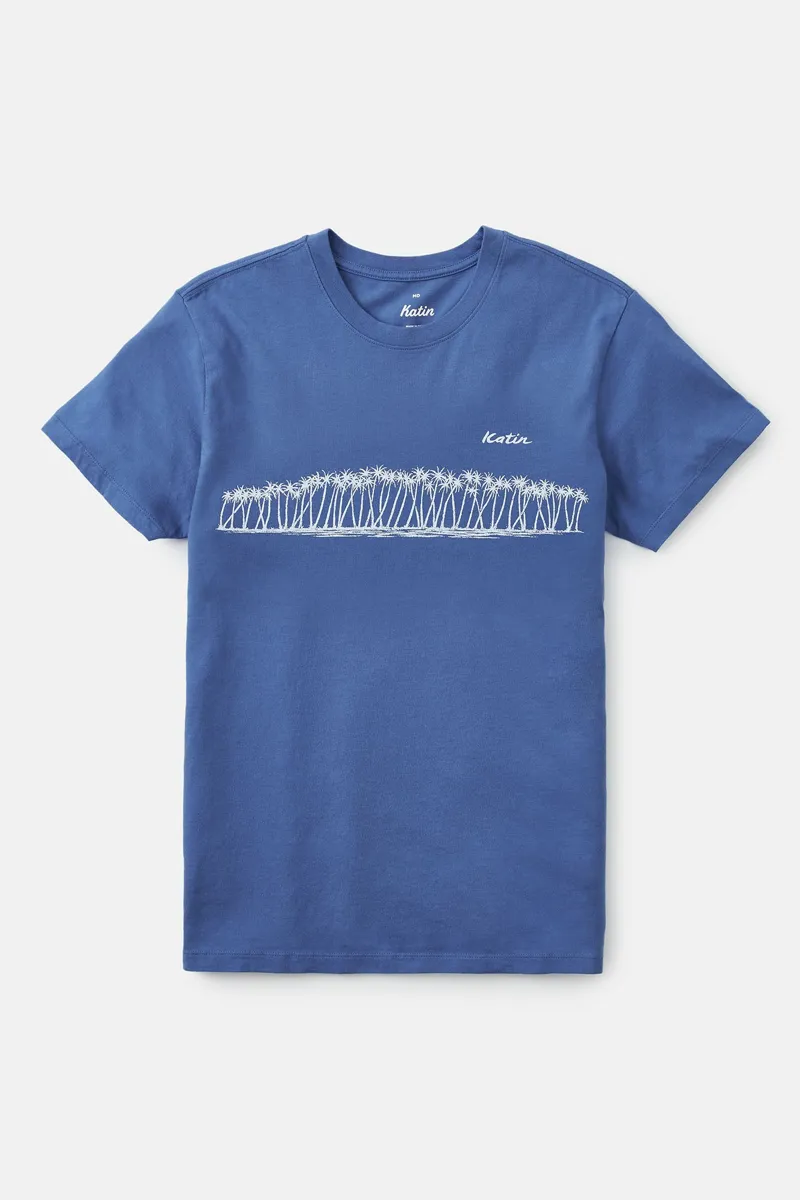Katin Latitude Tee Bay Blue-3