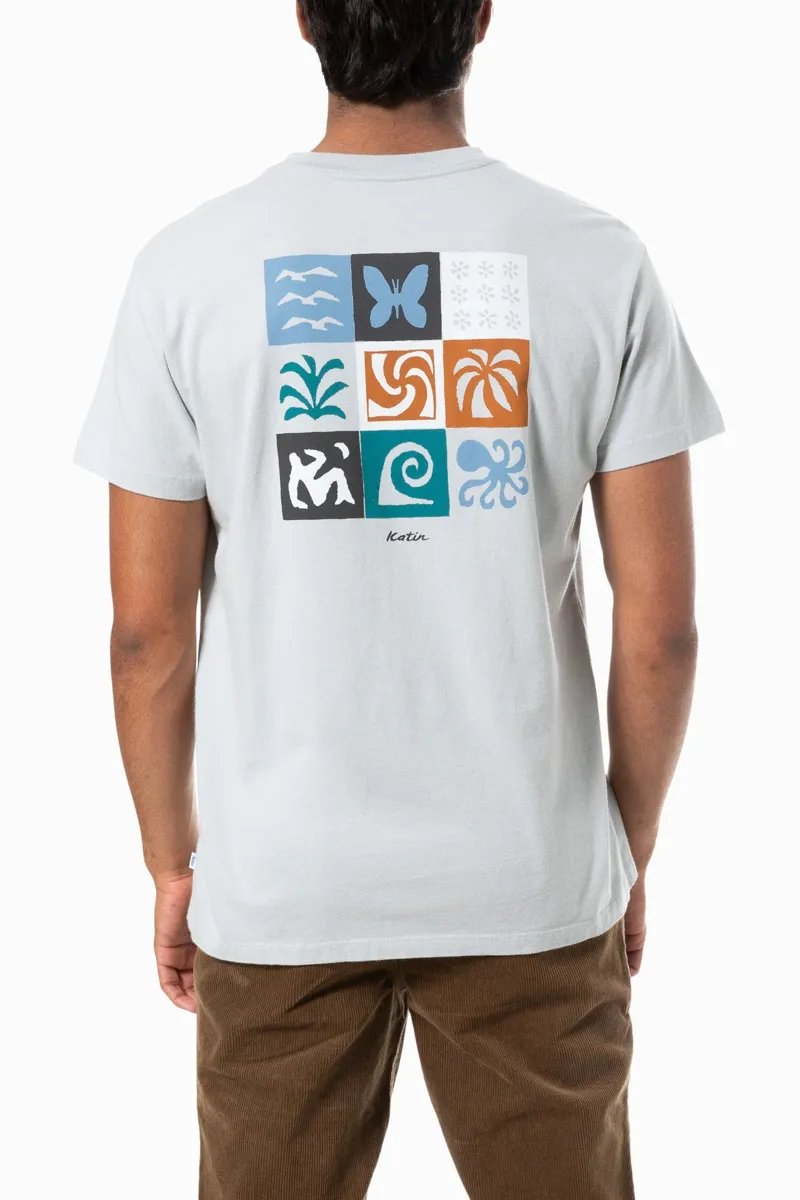 Katin Motif Tee Light Blue