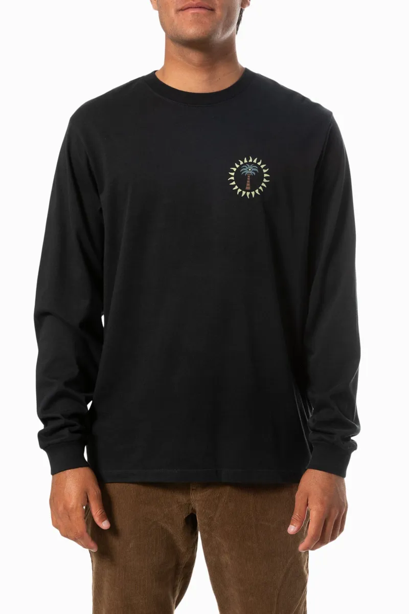 Katin Mysto Long Sleeve Tee Black Wash-2