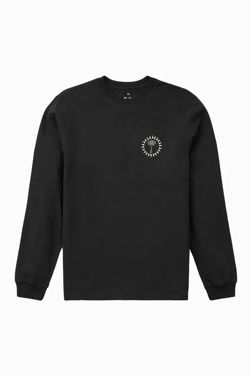 Katin Mysto Long Sleeve Tee Black Wash-4