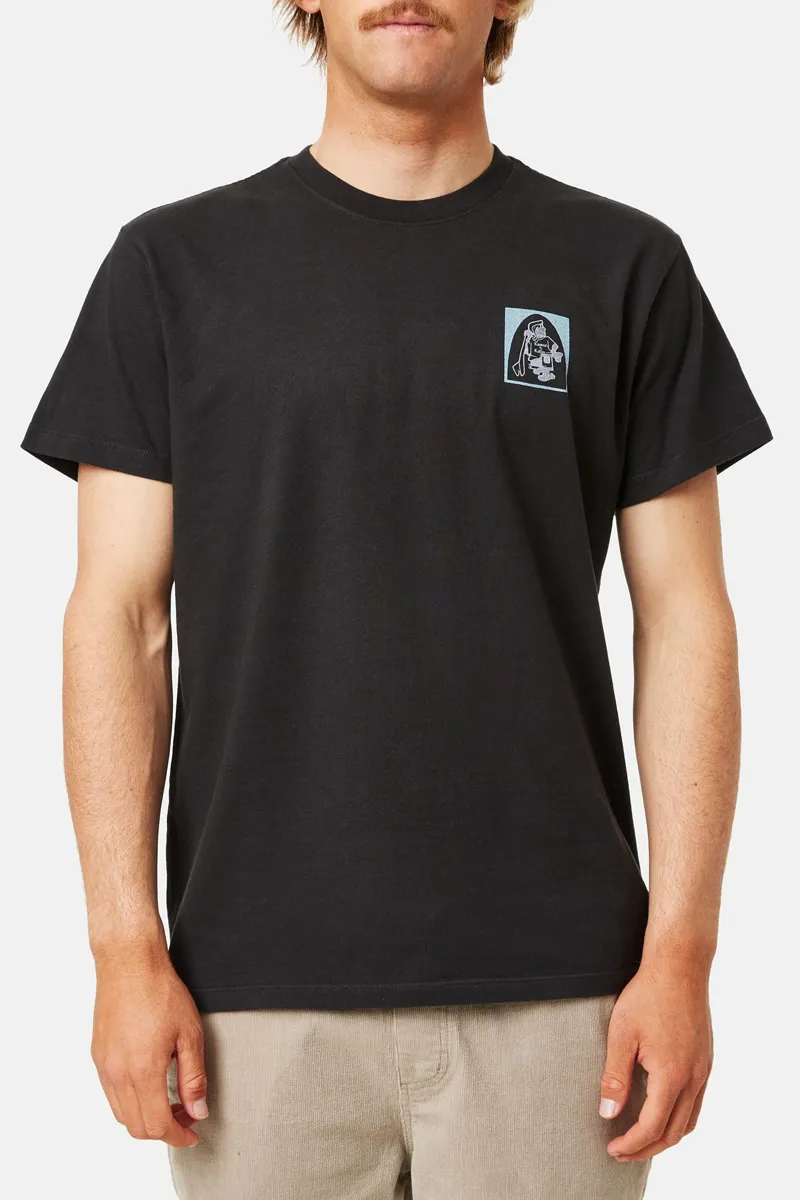 Katin Panel Tee Black Wash-1