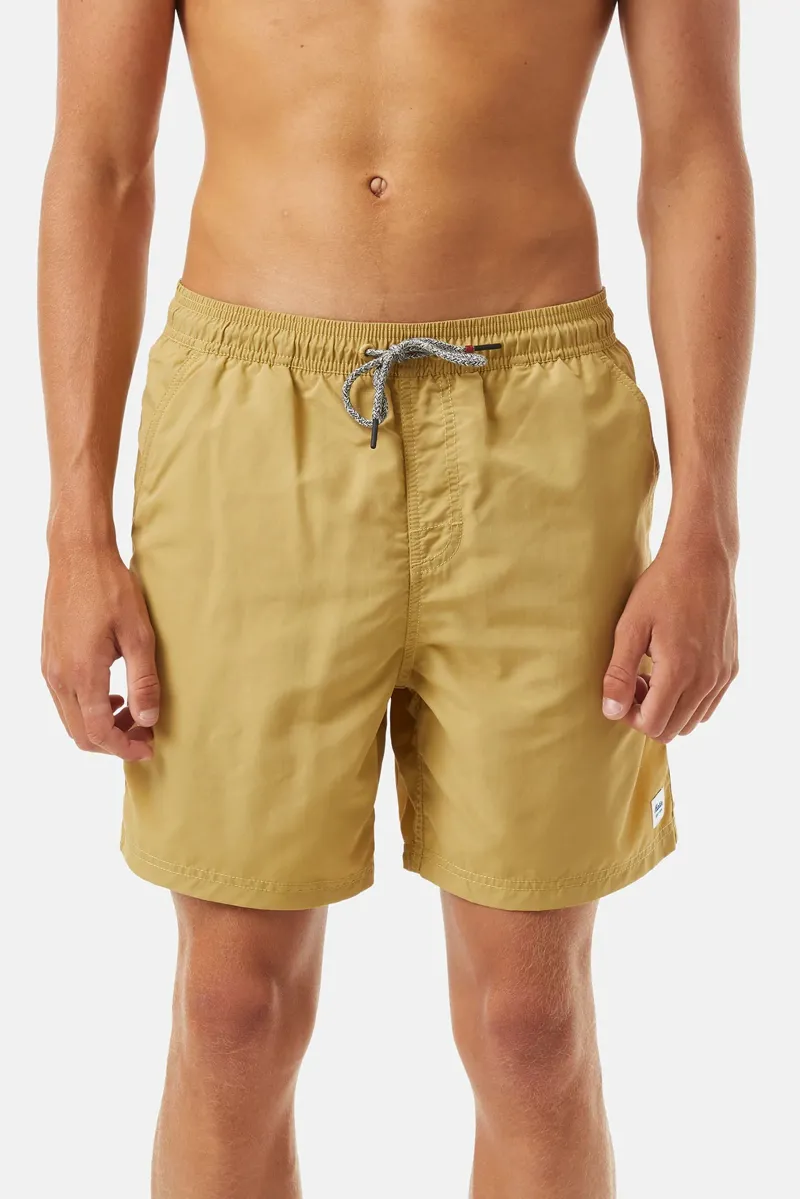 Katin Poolside Volley Shorts - Brass