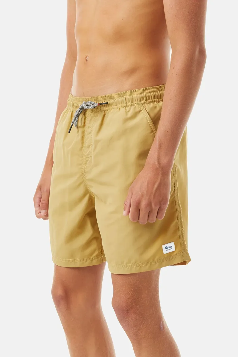 Katin Poolside Volley Shorts - Brass-1