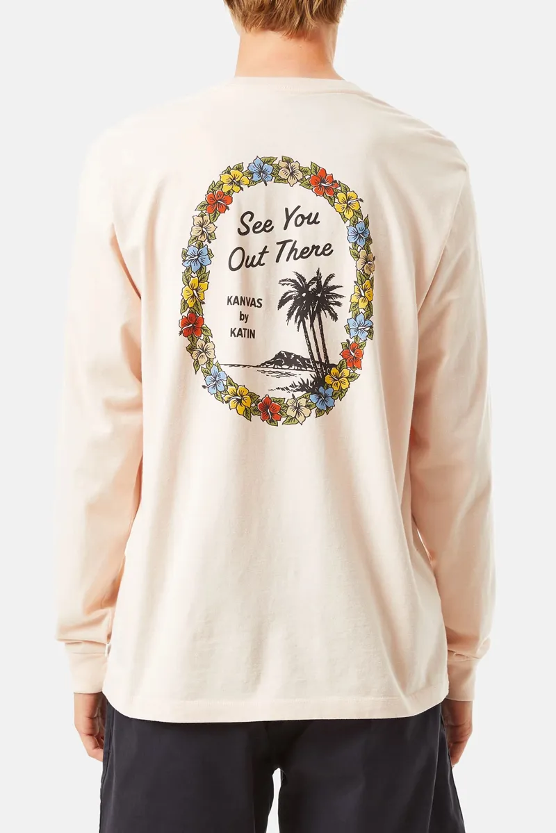 Katin Remote Long Sleeve Tee in Pink