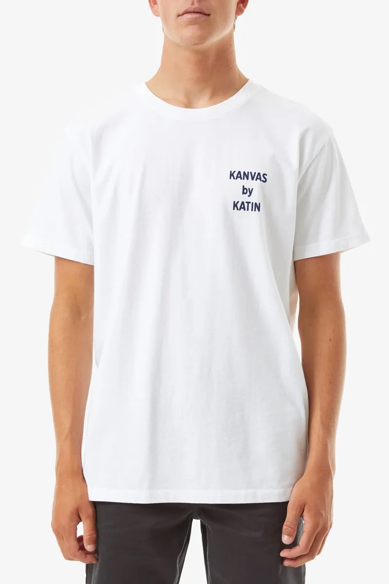 Katin Remote Tee in White-2