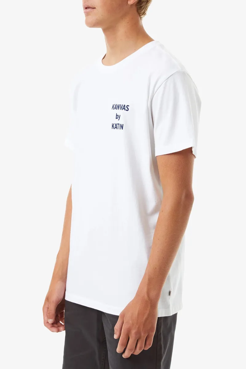 Katin Remote Tee in White-1