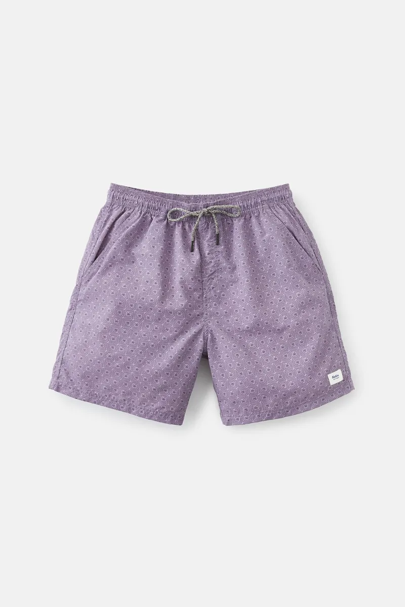 Katin Spiral Volley Shorts in Lavender-3