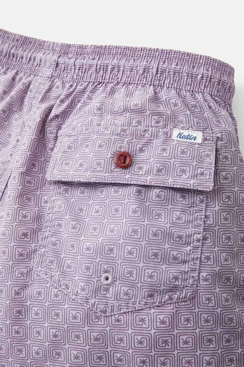 Katin Spiral Volley Shorts in Lavender-7