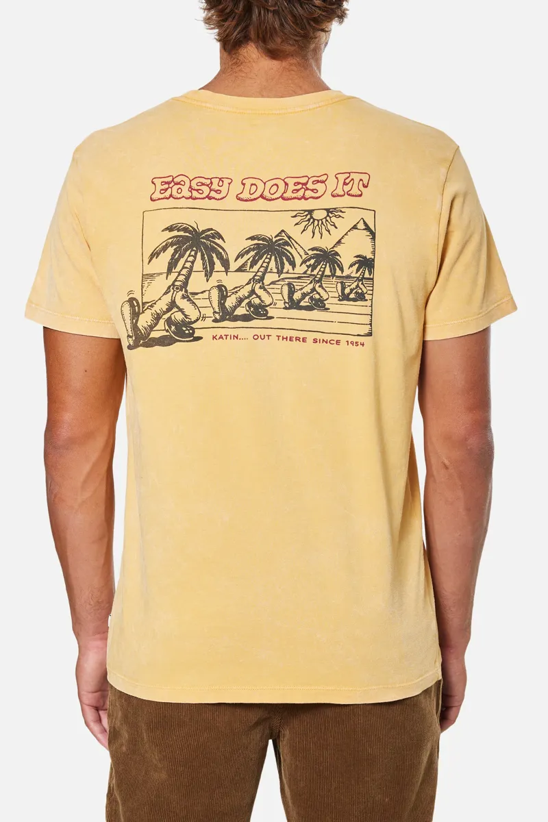 Katin Stroll Tee Corn Silk Sand Wash