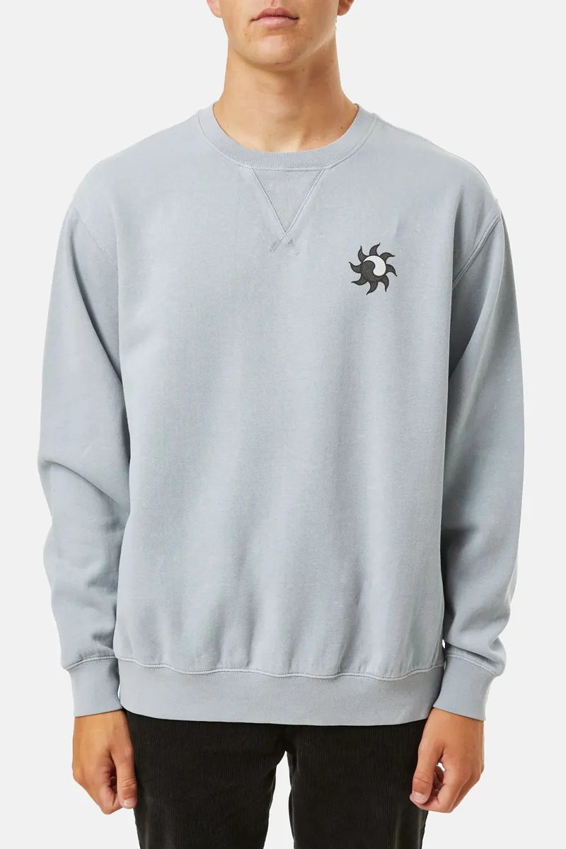 Katin Sunfire Crewneck In Light Blue Mineral
