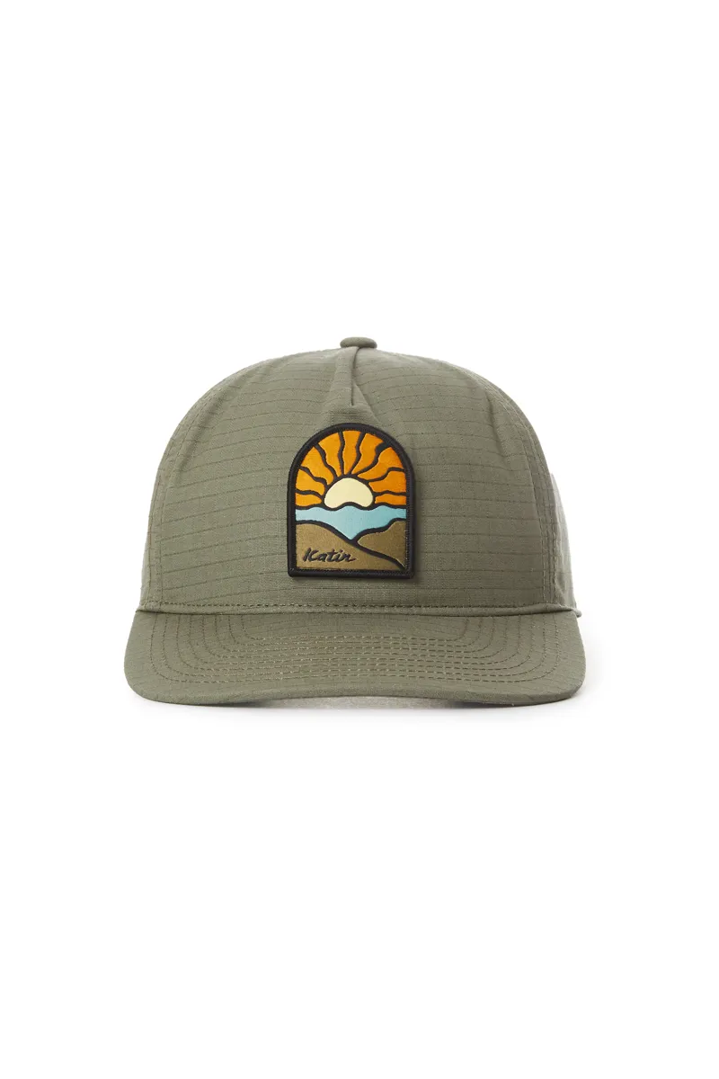 Katin Dawn Hat Hedge - Mens Green Snapback Cap-1