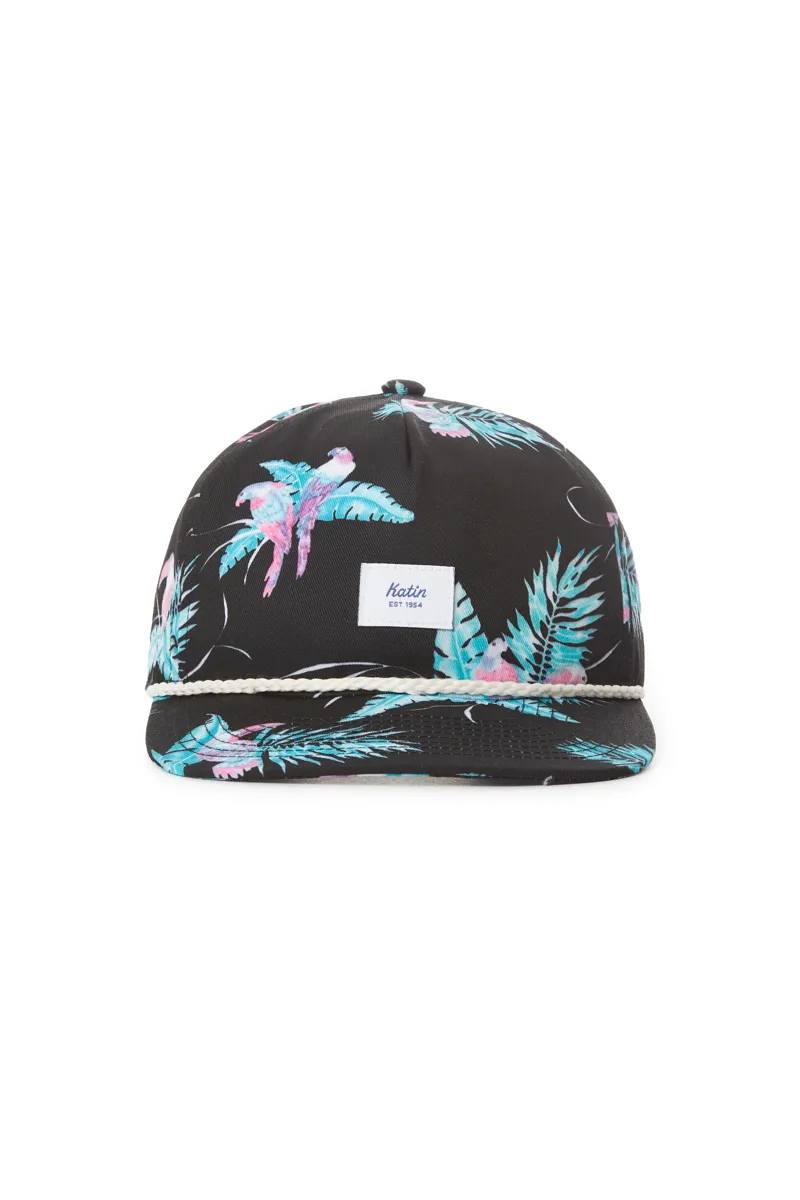 Katin Paradise Hat Black - Mens Snapback Cap-1