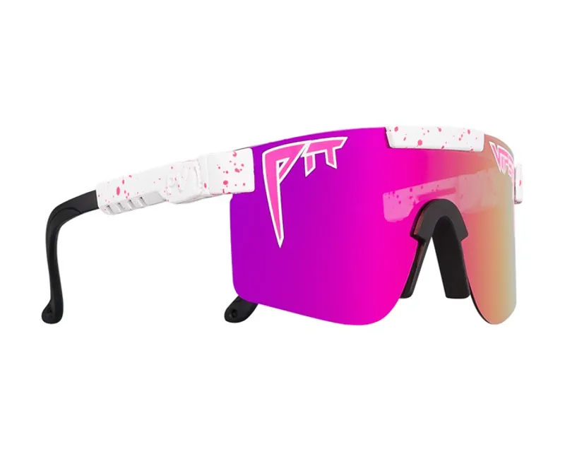 Pit Viper The La Brights Polarized Pink Revo Mirror-2