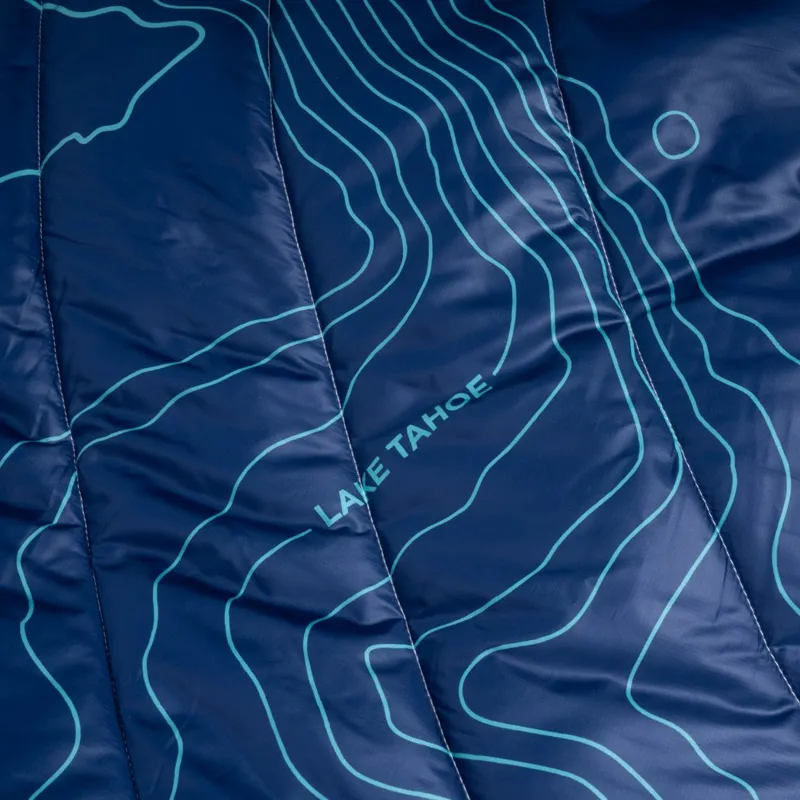 Rumpl Printed Original Puffy Lake Tahoe - Navy/Calypso-5