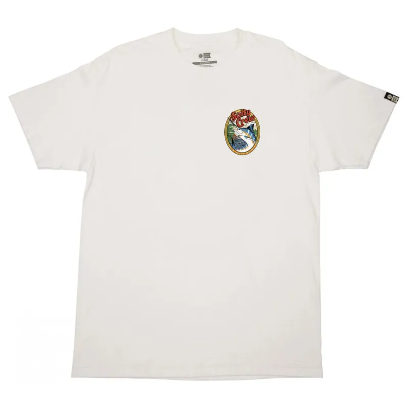 Salty Crew La Playa Tee in White-1