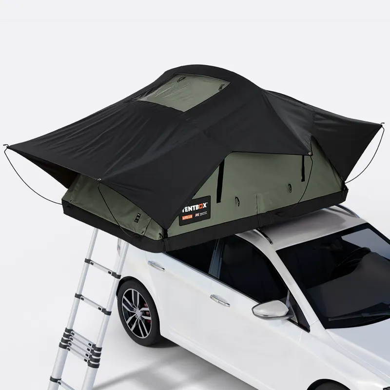 TentBox Lite 2.0 Forest Green - Roof Tent Box-1