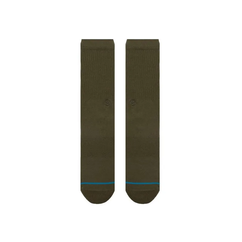 Stance Icon Crew Socks Green-2