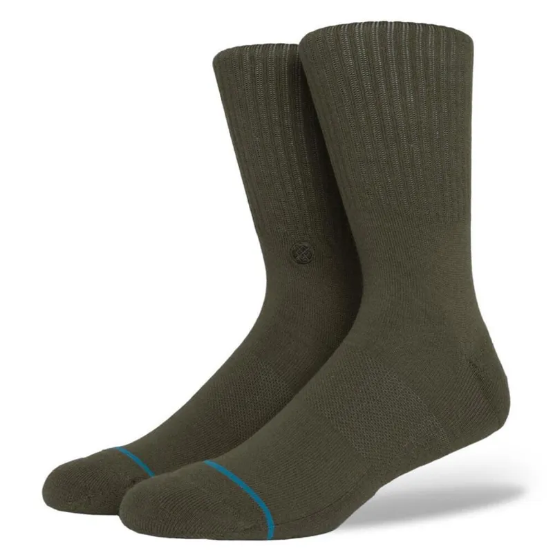 Stance Icon Crew Socks Green