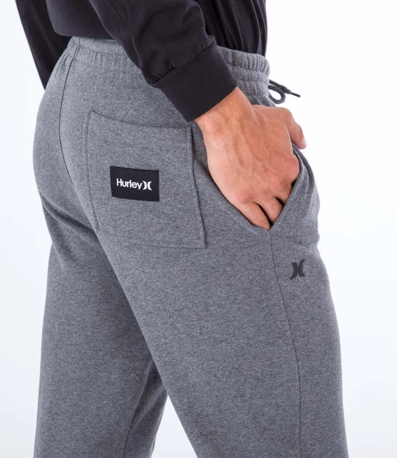 Hurley Oceancare Block Party Joggers Grey Heather-4