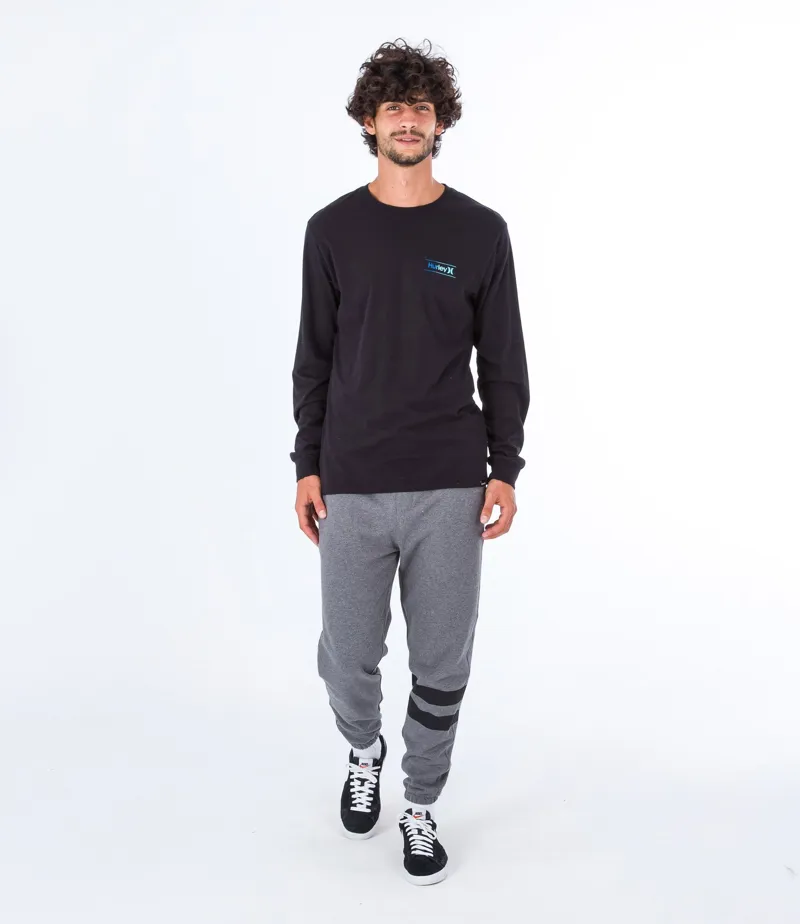 Hurley Oceancare Block Party Joggers Grey Heather-5
