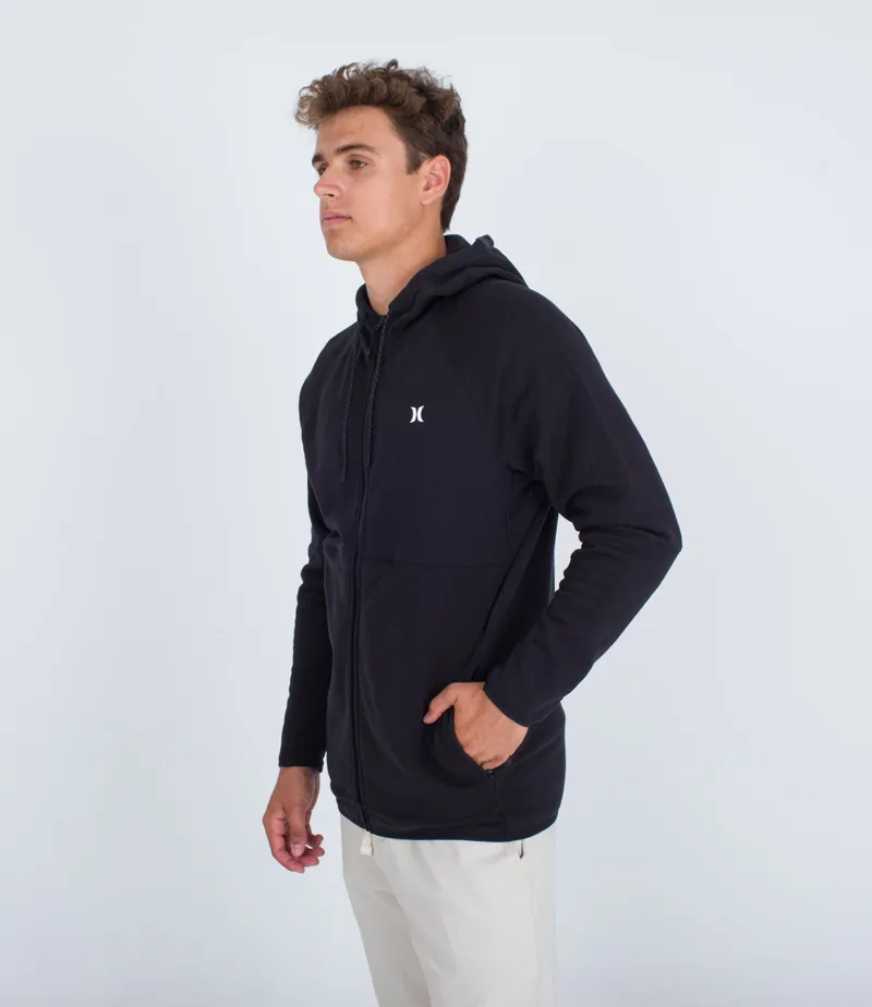 Hurley Explore Full Zip Hoodie Black-1