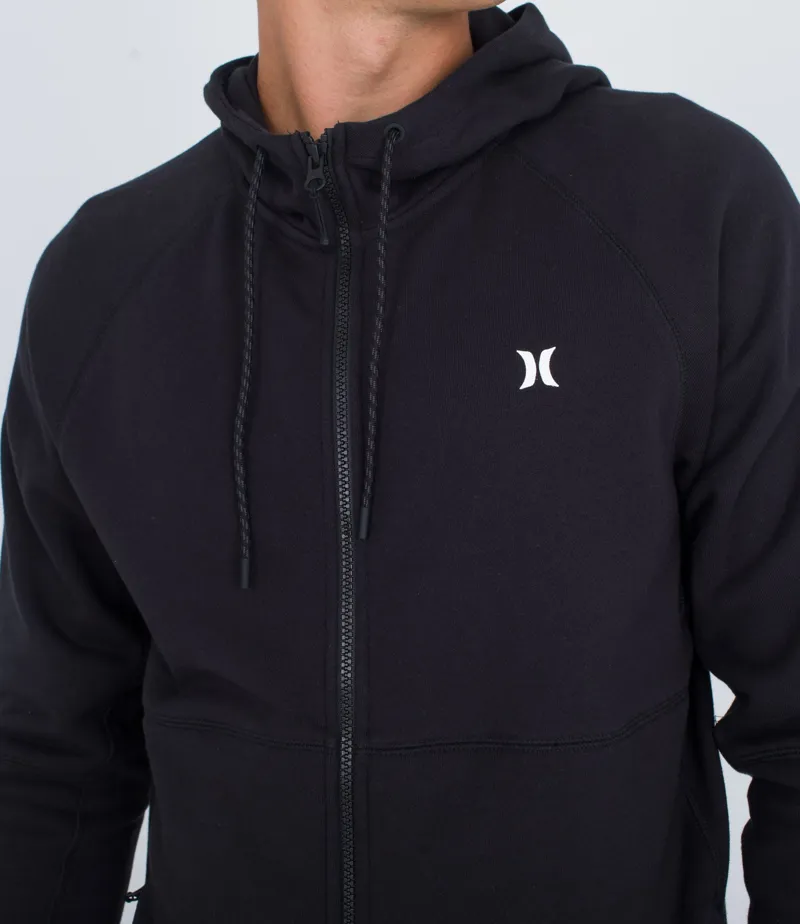 Hurley Explore Full Zip Hoodie Black-3