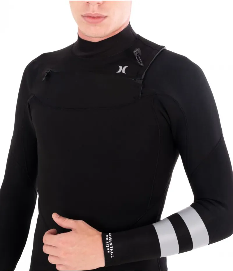 Hurley Mens Advantage Plus 3/2mm Fullsuit in Black-5