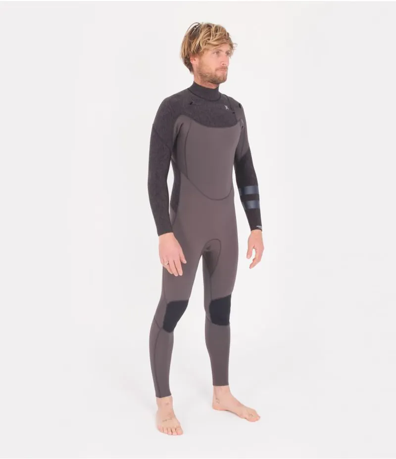 Hurley Mens Advantage Plus 3/2mm Fullsuit in Jet Black-1